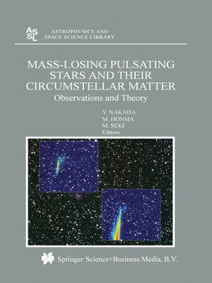 cover image of Mass-Losing Pulsating Stars and their Circumstellar Matter